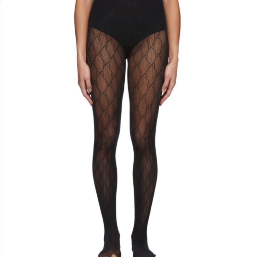 Authentic Gucci Interlocking Tights